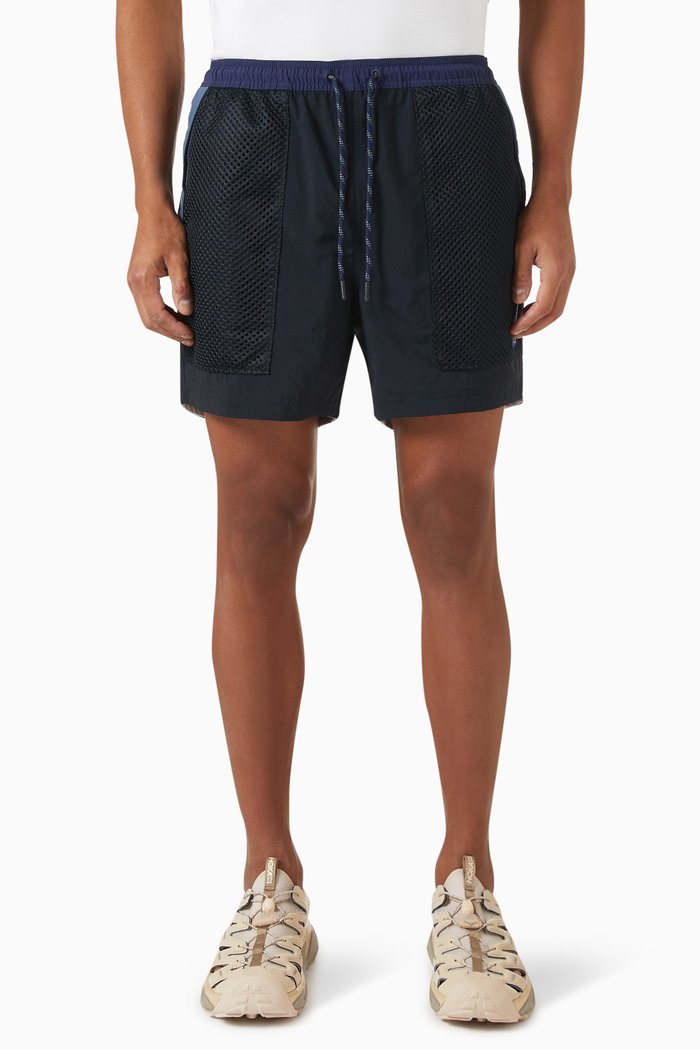 

x Columbia Deschutes Valley Reversible Shorts in Omni- Shield™ Fabric, Blue
