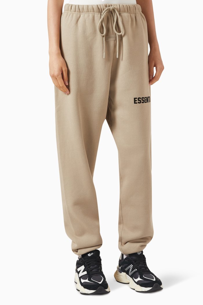 Essentials Sweatpants in Jersey, Neutral
