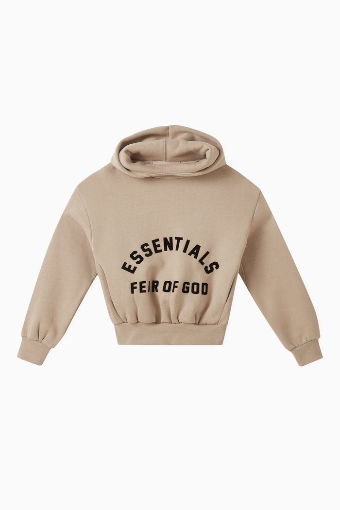 

Logo Hoodie in Heavyweight Fleece, Neutral