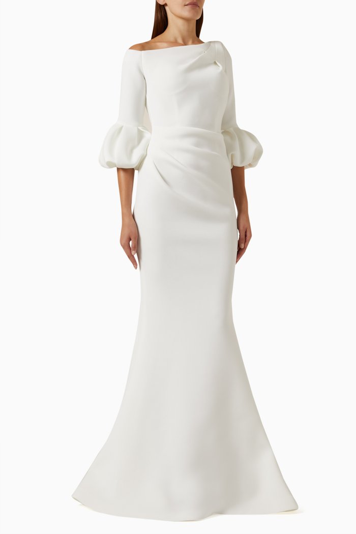 

Off-the-shoulders Gown, Neutral