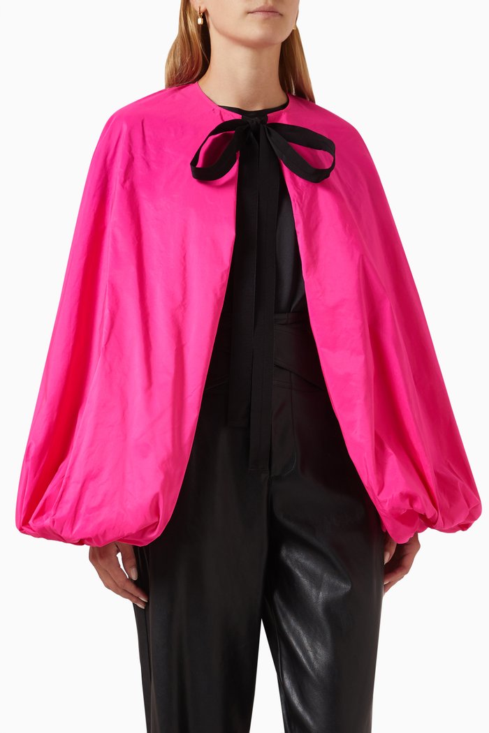

Kiwano Shrug in Taffeta, Pink