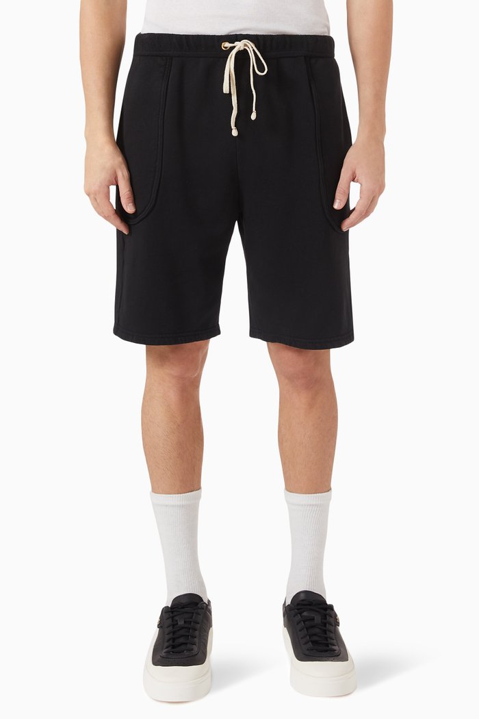 

Invert Pocket Shorts in Fleece, Black