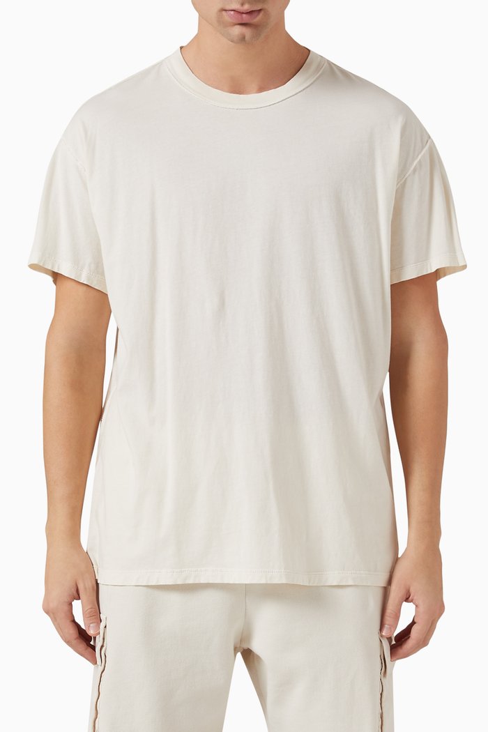 

Inside Out T-shirt in Cotton Jersey, White