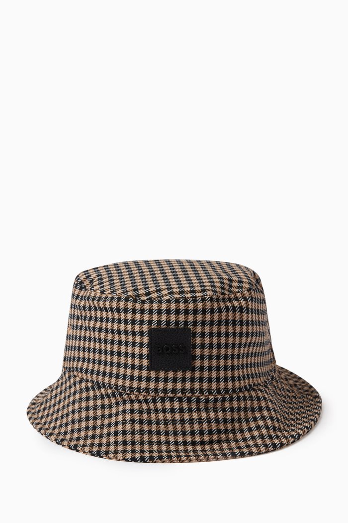 

Saul Bucket Hat in Twill, Neutral