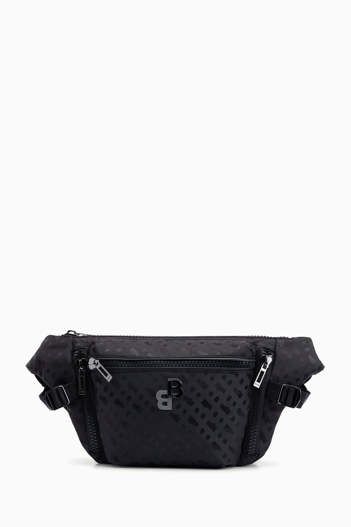 

Bradley Belt Bag in Monogram-jacquard, Black
