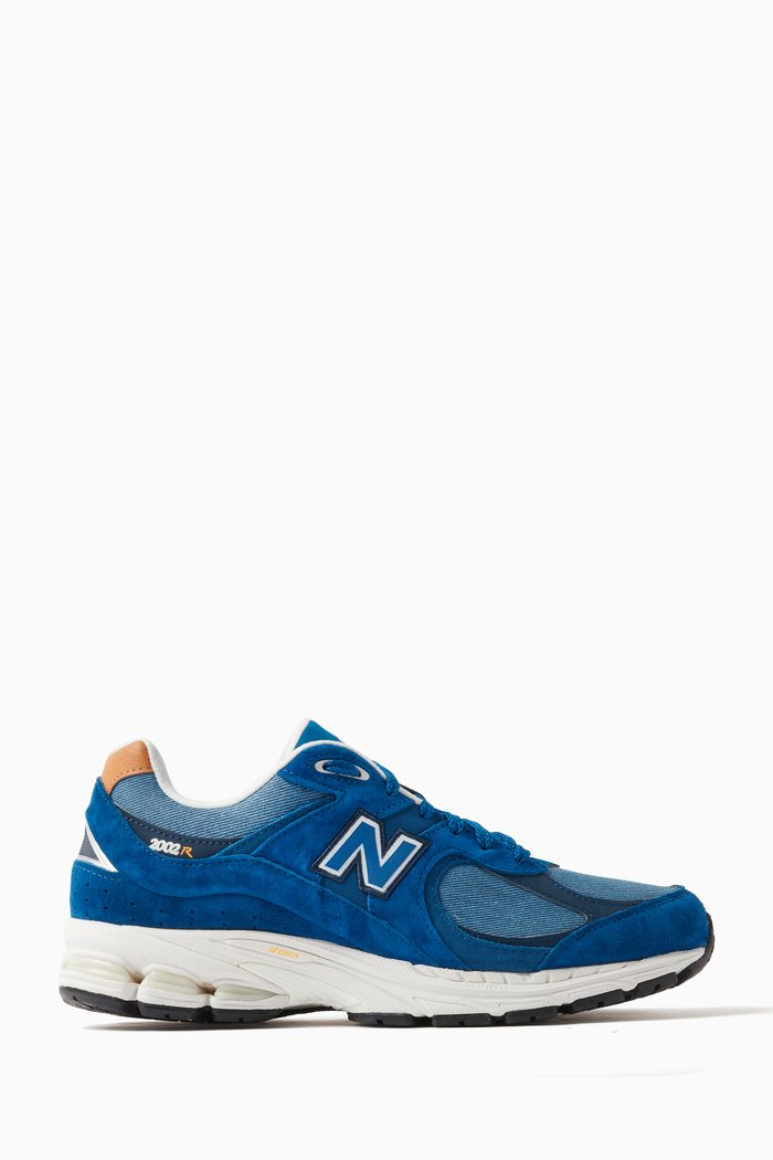 

2002R Low-top Sneakers in Suede & Mesh, Blue