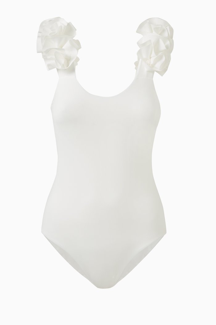 

Nayades One-piece Swimsuit, White
