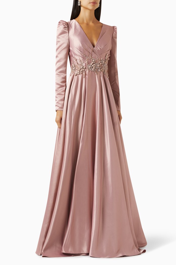 

Embellished Gown, Pink