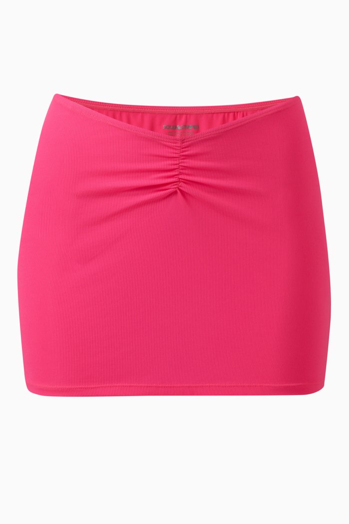 

The Lana Swim Skirt in Stretch-nylon, Pink