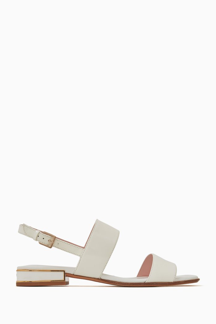 

Merritt Sandals in Leather, White