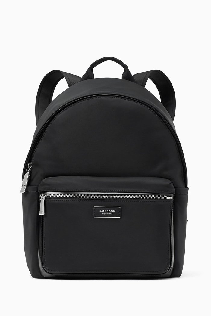 

Small Sam Icon Ksnyl Backpack in Recycled Nylon, Black