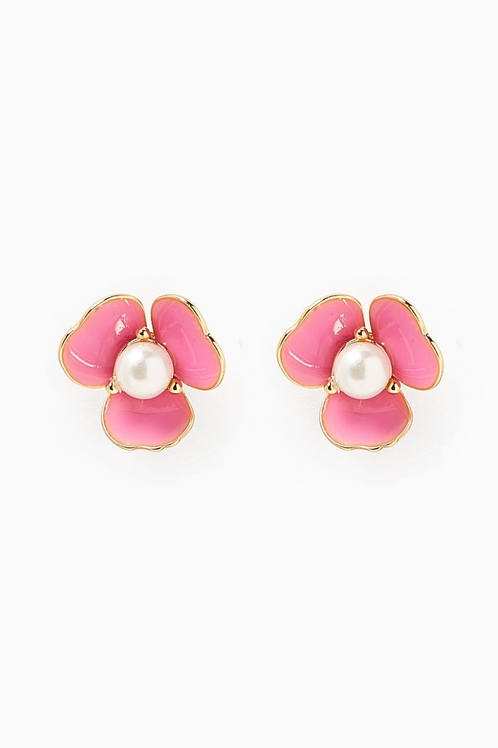 

Bouquet Toss Studs, Pink