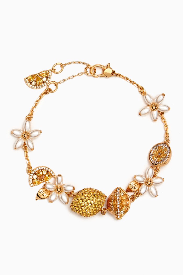 

Fresh Squeeze Scatter Line Bracelet, Yellow