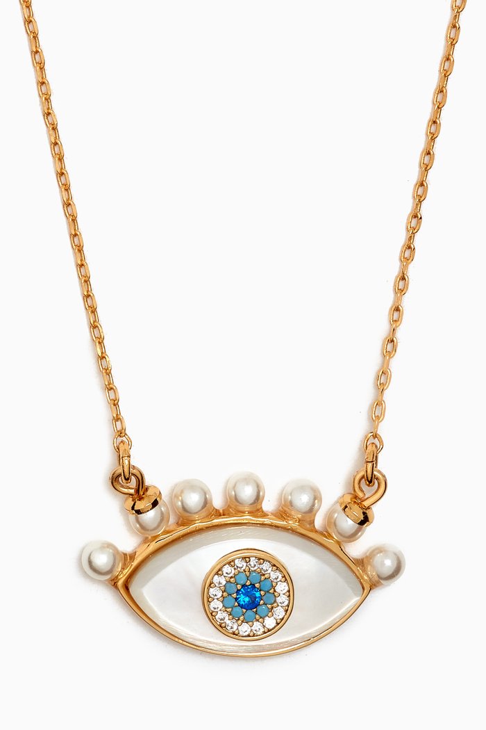 

Evil Eye Pendant Necklace, Neutral