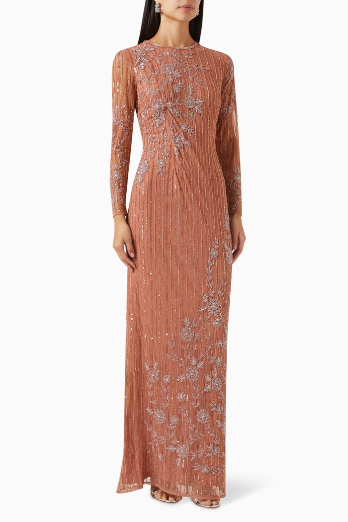 

Embellished Gown, Pink
