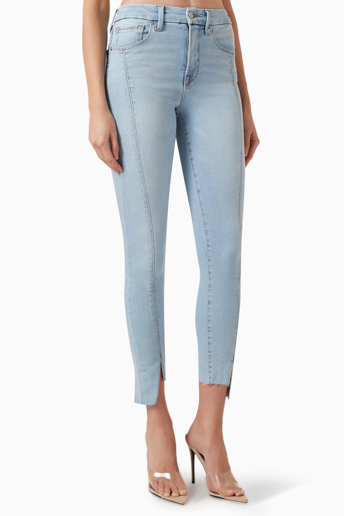 

Good Legs Compression Jeans in Denim, Blue