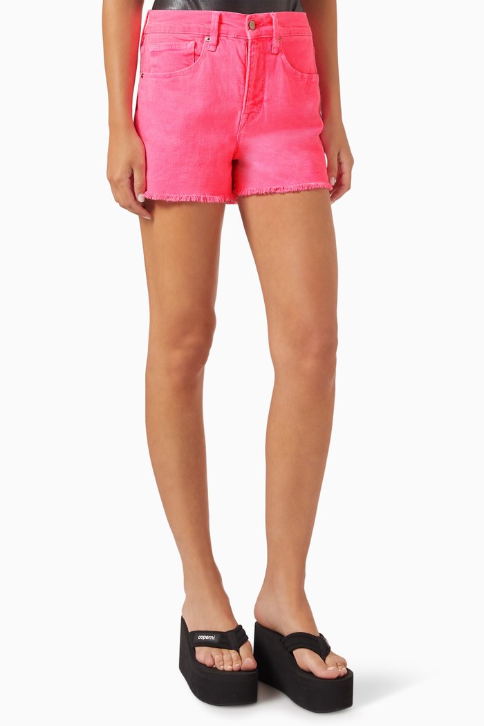 

Good '90s Shorts in Recycled Denim, Pink