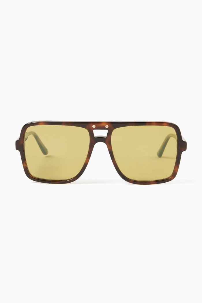 

The Nax Sunglasses in Acetate, Brown