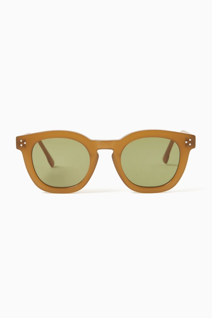 The Ashton Sunglasses in Acetate, Neutral