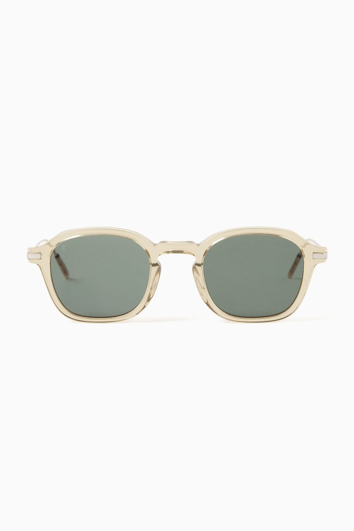 

The Gino Sunglasses in Acetate, Green