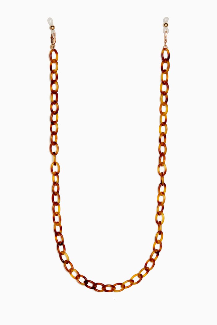 

Dana Eyeglasses Chain in Acetate, Brown