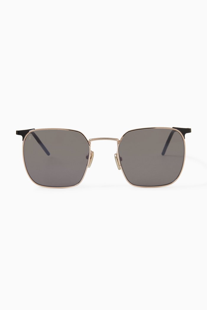 The Ross Sunglasses in Metal, Gold