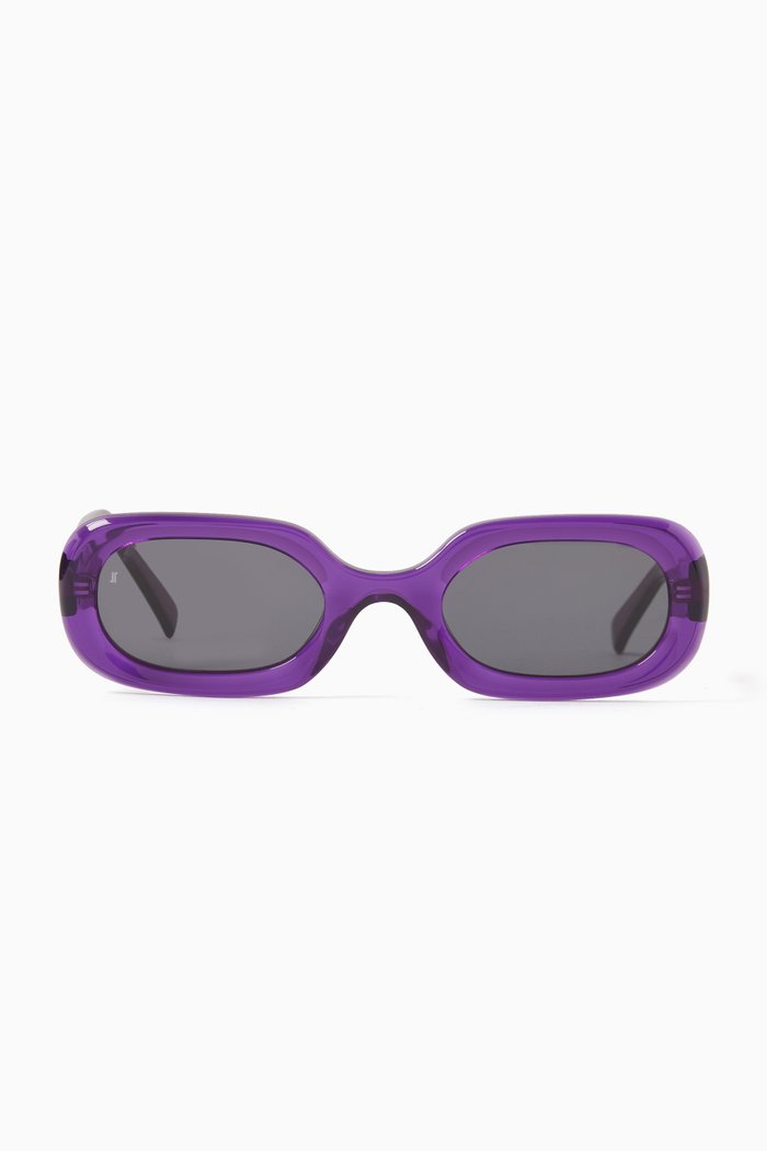 

The Abyss Icons Sunglasses in Acetate, Purple