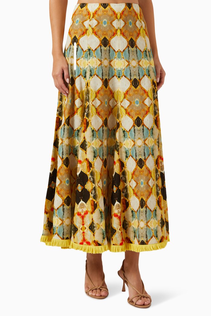 

Elie Maxi Skirt, Multicolour
