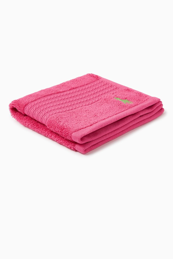 

Player Wash Towel in Terry Cotton, Pink