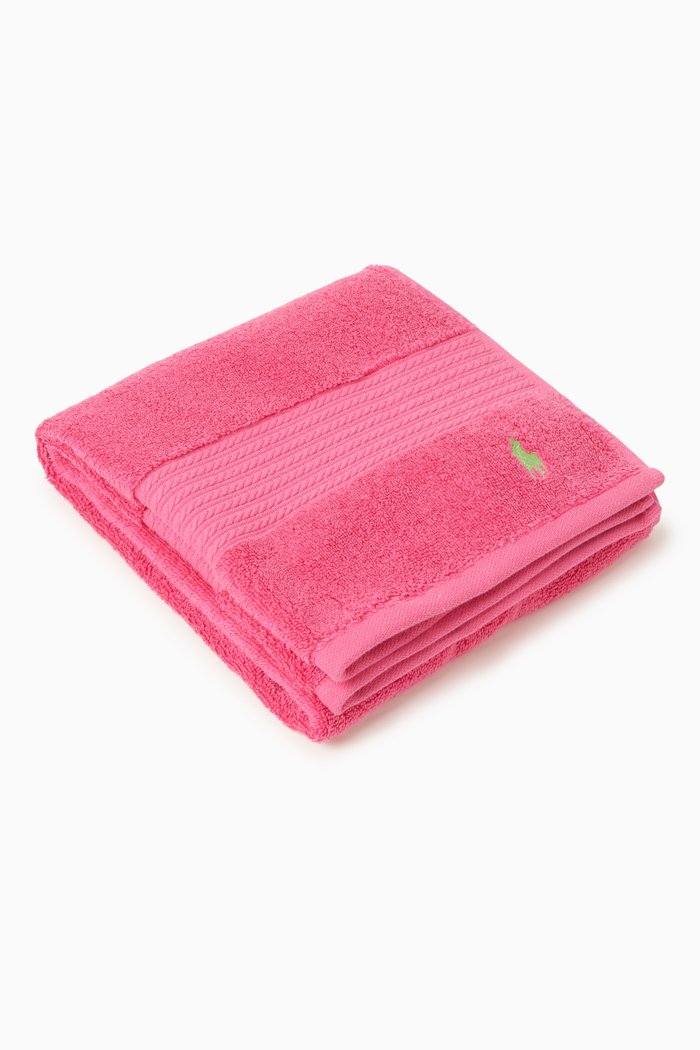 

Player Hand Towel in Terry Cotton, Pink