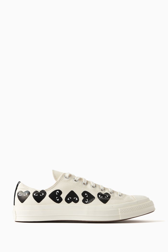 

x Converse Chuck 70 Low Top Sneakers in Canvas, White