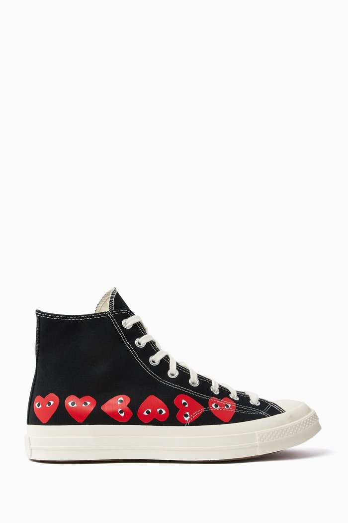 

x Converse Chuck 70 High Top Sneakers in Canvas, Black