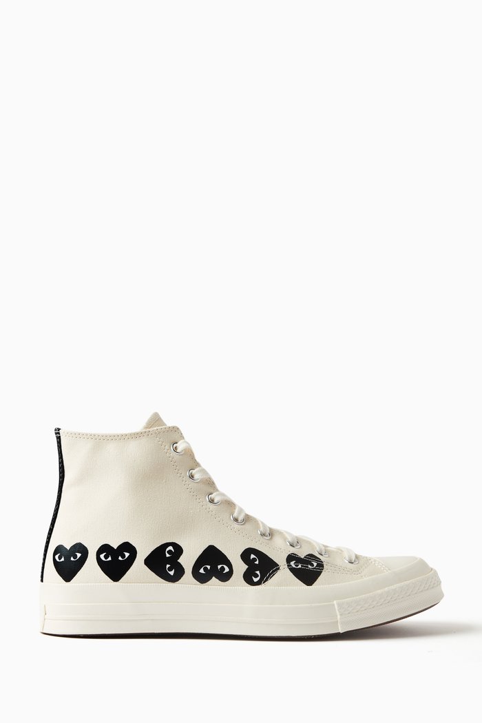 

x Converse Chuck 70 High Top Sneakers in Canvas, White