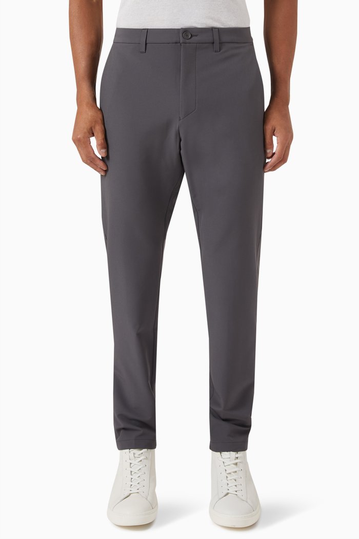 

Slim-fit Chinos in Water-repellant Stretch Fabric, Grey