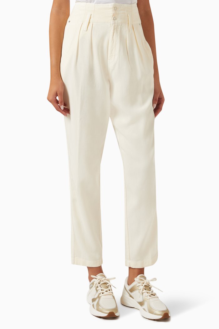 

Tecla Pants in Lyocell, Neutral