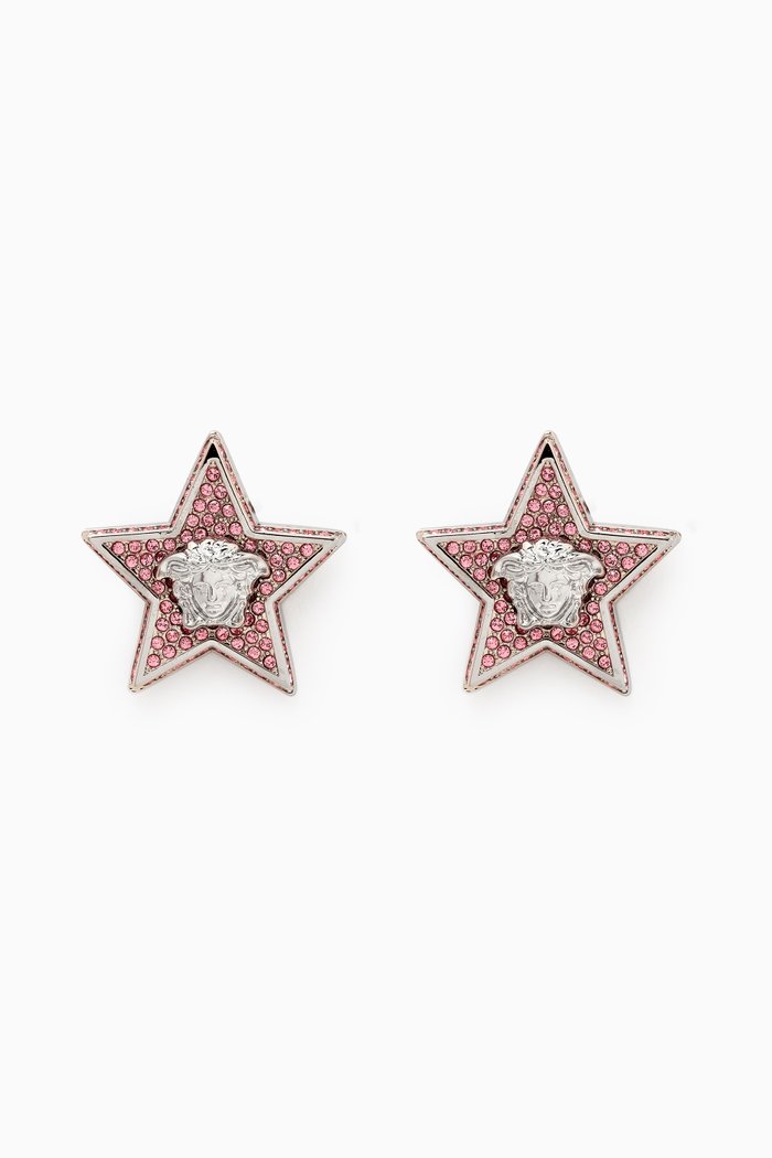 

Medusa Star Stud Earrings in Metal, Multicolour