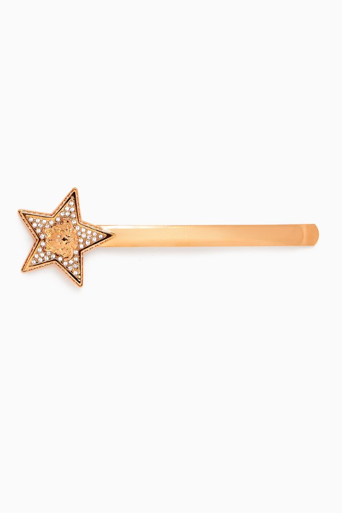 

Medusa Star Hair Pin in Metal, Gold