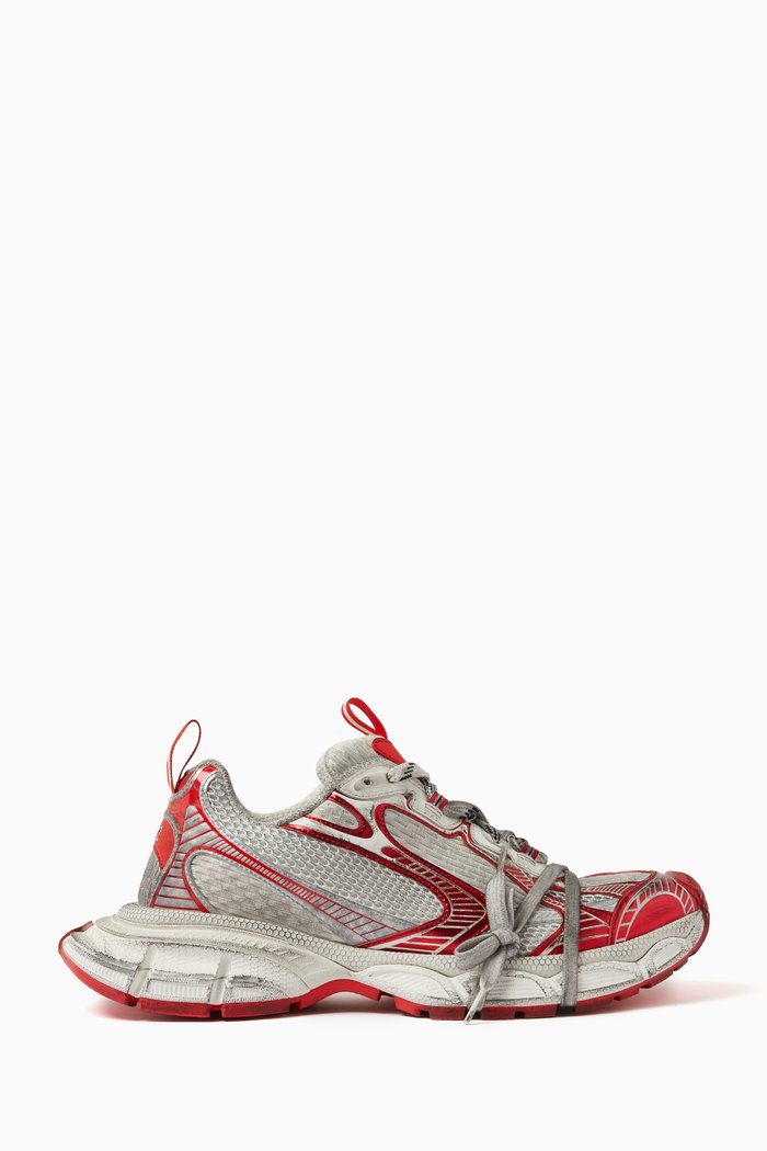 3XL Sneakers in Mesh Knit, White