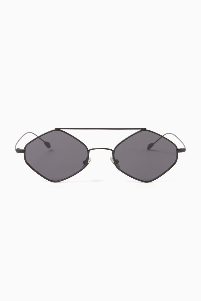 

Rigaut Sunglasses in Metal, Black