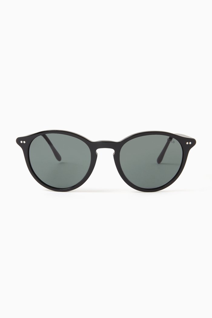 

Wayfarer Sunglasses in Acetate, Black