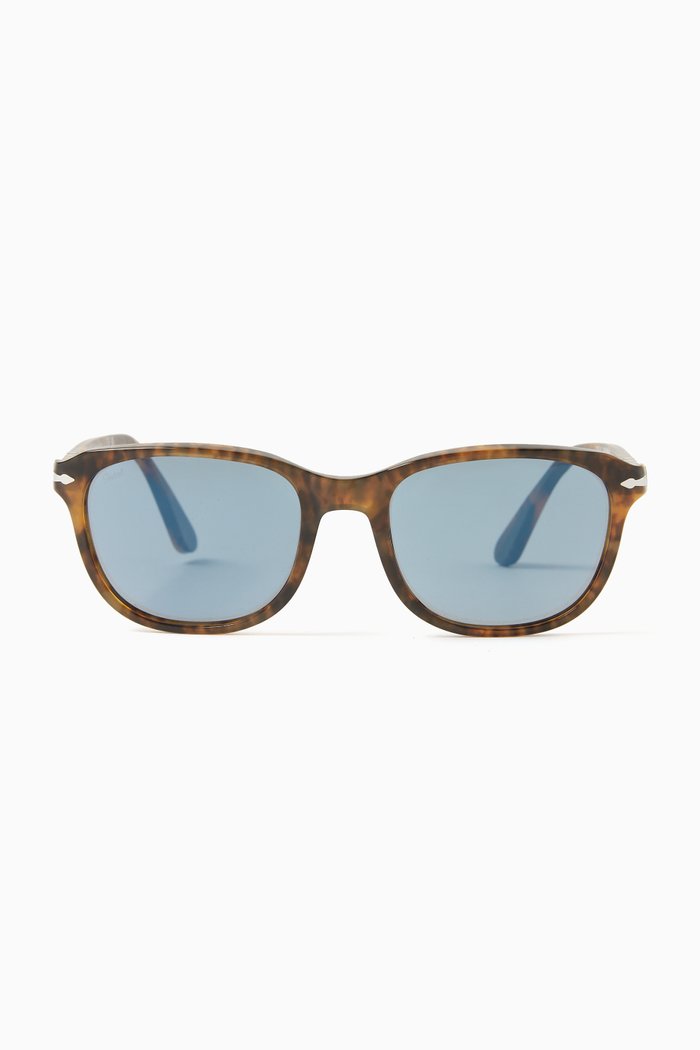 

PO3250S Pillow Sunglasses in Acetate, Brown