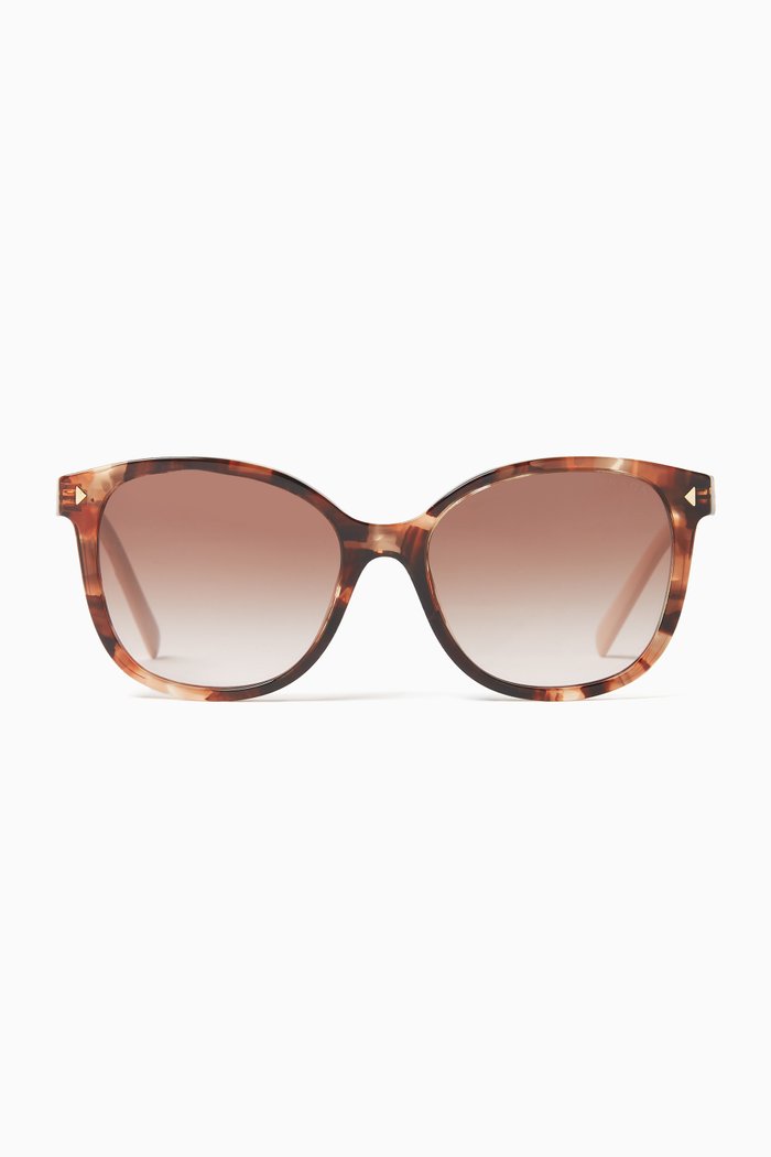 

Square Sunglasses in Acetate, Brown