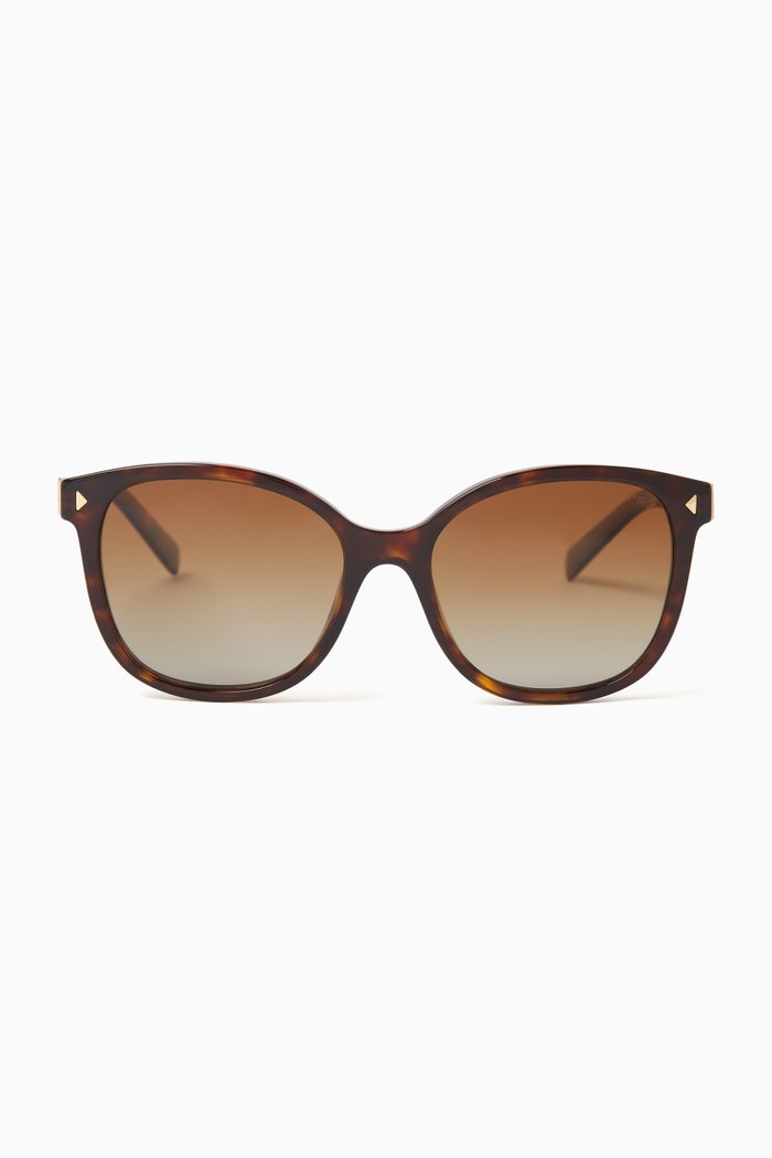 

Square Sunglasses in Acetate, Brown