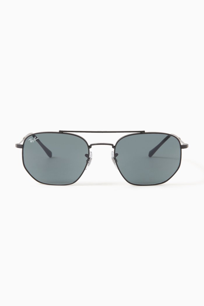 

RB3707 Sunglasses in Metal, Silver