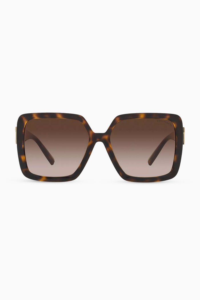 

Square Sunglasses in Acetate, Brown