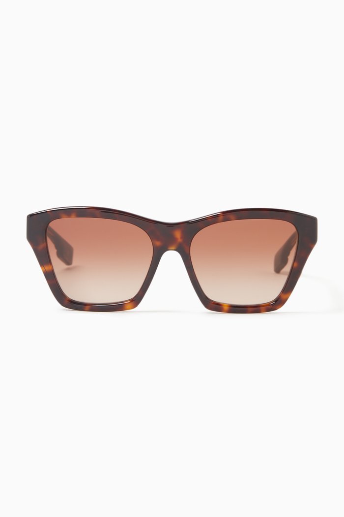 

Arden Square Sunglasses in Acetate, Black