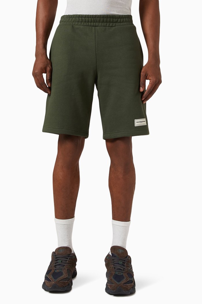 

Lounge Shorts in Organic Cotton-blend, Neutral
