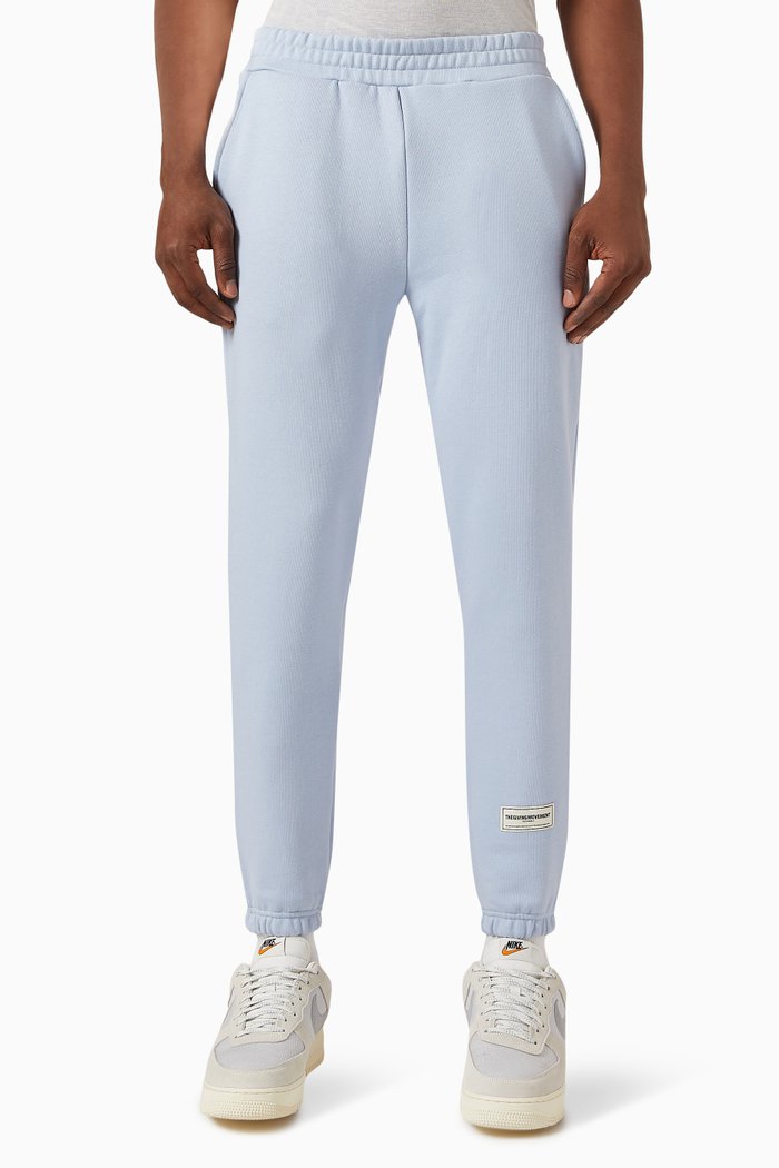 

Logo Sweatpants in Organic Cotton-blend, Blue