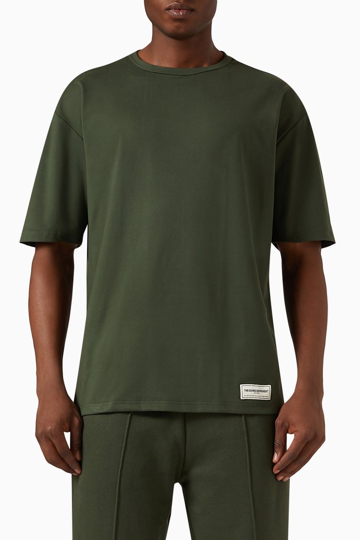 

Oversized T-shirt in Light Softskin100©, Neutral