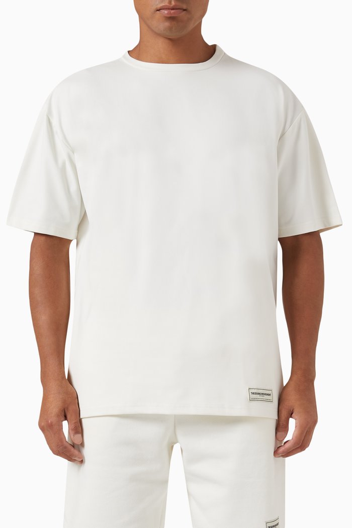 

Oversized T-shirt in Light Softskin100©, Neutral